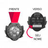 Nome gravado na medalha - Maratona do Rio 2020 - 2